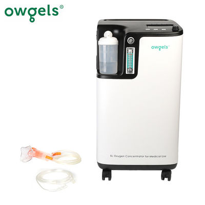 저잡음 Owgels 5L 산소 집중 장치 96% 높은 순수성 의학 급료