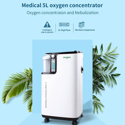 저잡음 Owgels 5L 산소 집중 장치 96% 높은 순수성 의학 급료